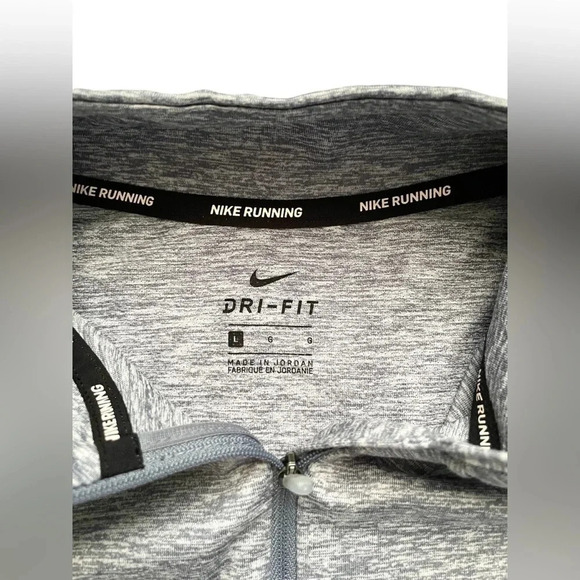 Nike Dri-Fit Running Element 1/2 Zip Pullover Top - Picture 4 of 6